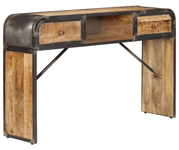 VidaXL tömör mangófa tálalószekrény 120 x 30 x 75 cm