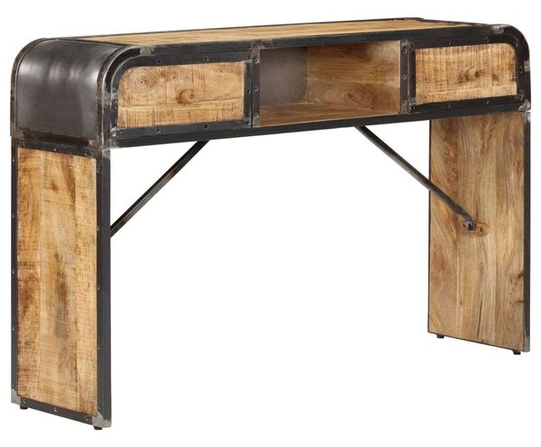 VidaXL tömör mangófa tálalószekrény 120 x 30 x 75 cm