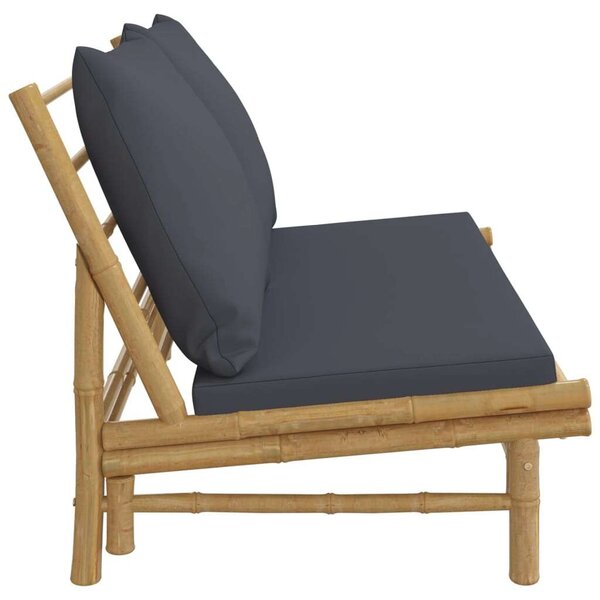 Bambusz Kerti Pad - 2 személyes - 115x85,5x73,5 cm