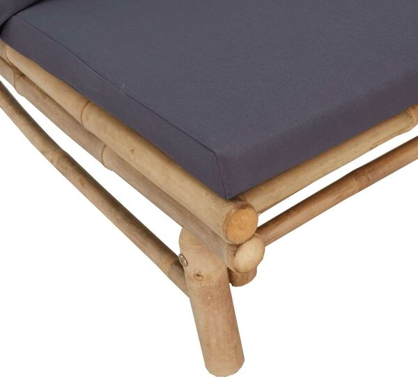 Bambusz Kerti Pad - 2 személyes - 115x85,5x73,5 cm