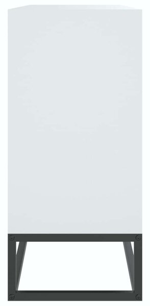 VIDAXL - Fehér Fenyőfa Tálalószekrény - Modern Stílus - 105x30x65 cm