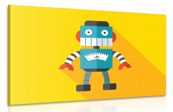 Kép vidám robot