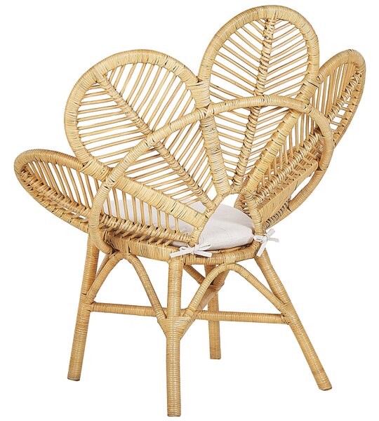 Bisztrószett párnákkal FLORENTINE / LIMNI Rattan Bézs