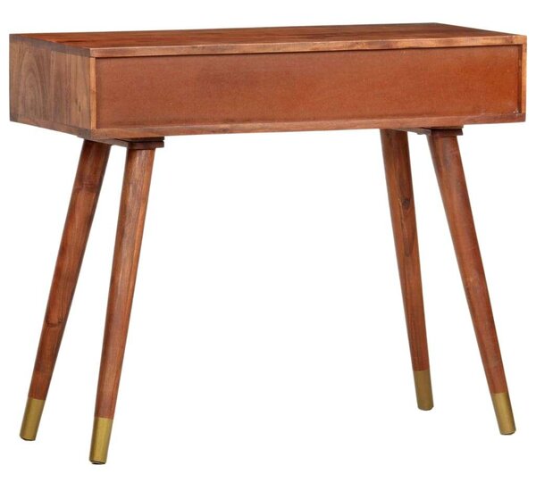 VidaXL tömör akácfa tálalóasztal 90 x 35 x 76 cm