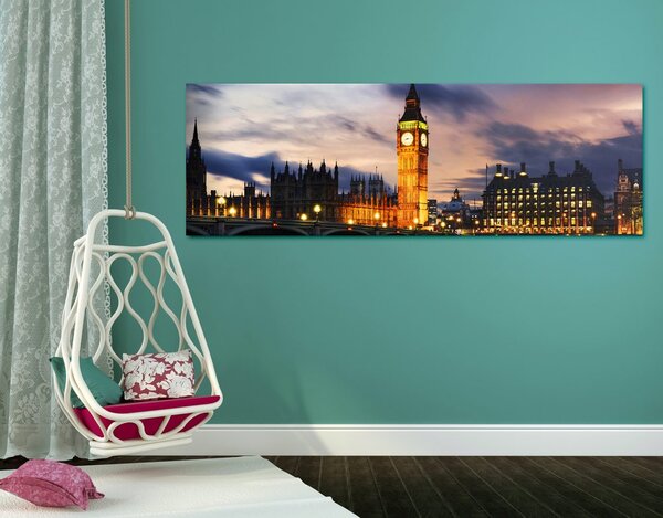 Kép Big Ben éjszakai felvétel