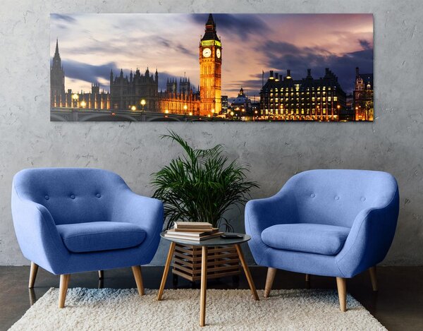 Kép Big Ben éjszakai felvétel