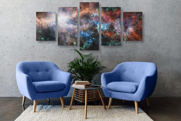 5 részes kép végtelen galaxis
