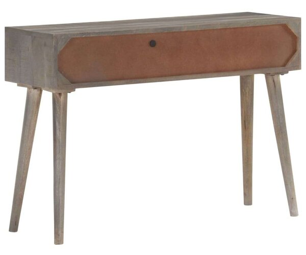 VidaXL Tömörfa Tálalóasztal - 2 Fiókos - 110x35x75 cm