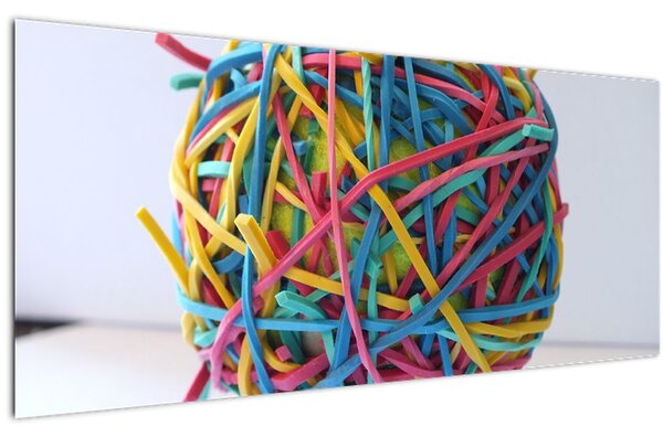 Gumicskák képe (120x50 cm)