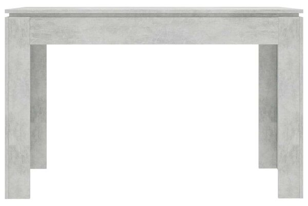 Modern Étkezőasztal - Betonszürke - 120x60 cm