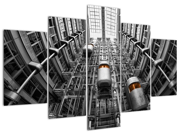 Lift az épületben képe (150x105 cm)