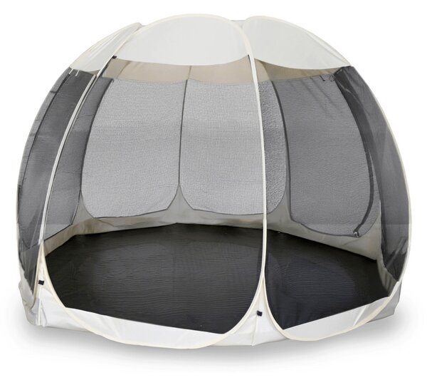 Kerti pavilon 354 cm bézs/fekete színben – CAMA