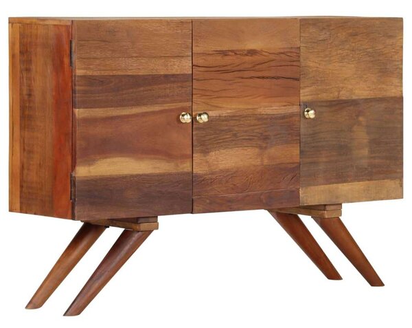 Rusztikus Tömörfa Tálalószekrény - 110x30x75 cm