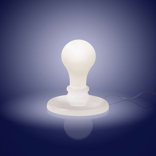 Asztali lámpa Foscarini, White Light, dimmable, Fehér, Nappali, Üveg, Dizájn