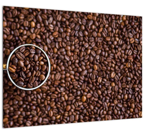 Kép - kávé szemek (70x50 cm)