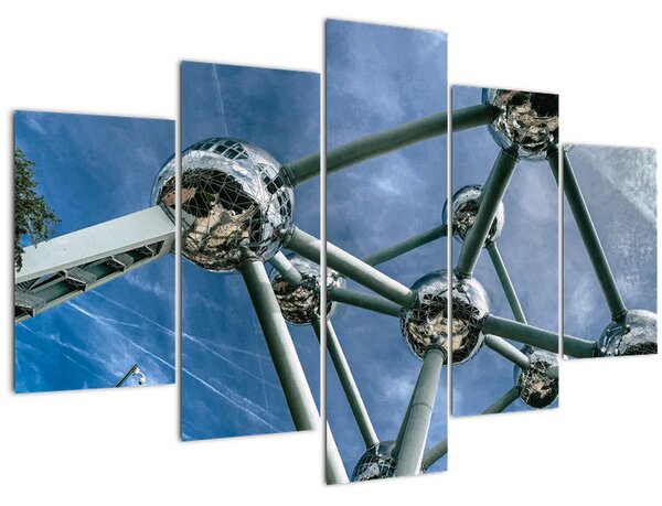 Kép - atomium Brüsszelben (150x105 cm)