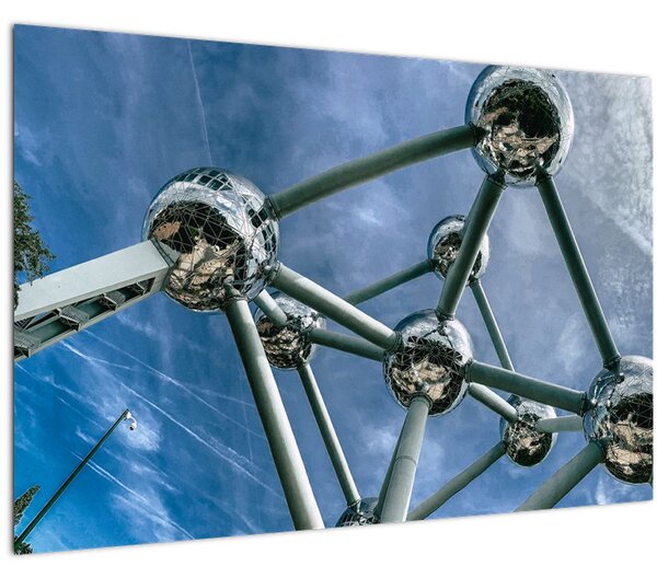 Kép - atomium Brüsszelben (90x60 cm)