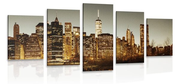 5 részes kép New York központ