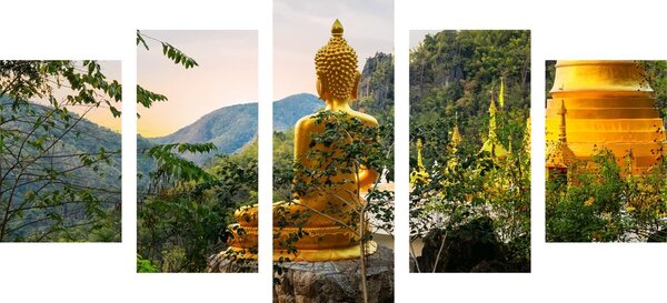 5 részes kép Buddha kilátása