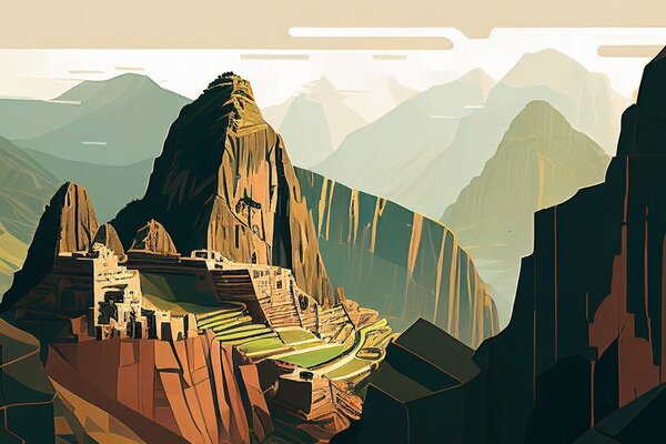 Kép csodálatos Machu Picchu