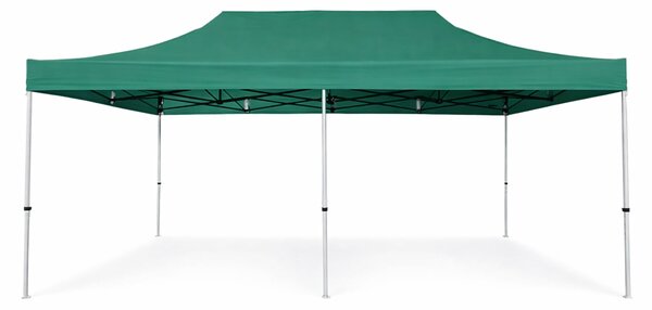 Partisátor ollós 3x6m ACÉL Standard – 4 oldalfal szín kék