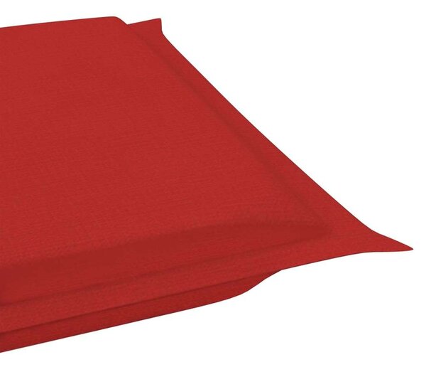 VidaXL Akácfa Napozóágy - Szürke - 190cm