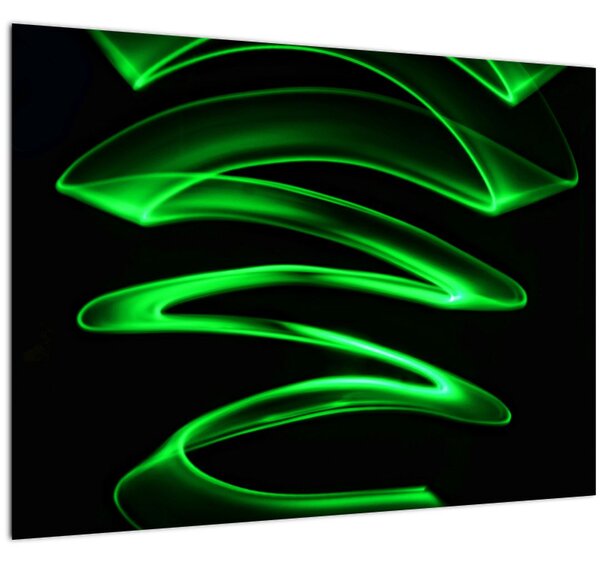 Kép - neonhullámok (70x50 cm)