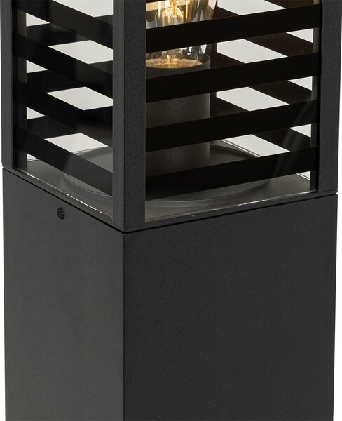 Modern kültéri állólámpa fekete 80 cm IP44 - Reims