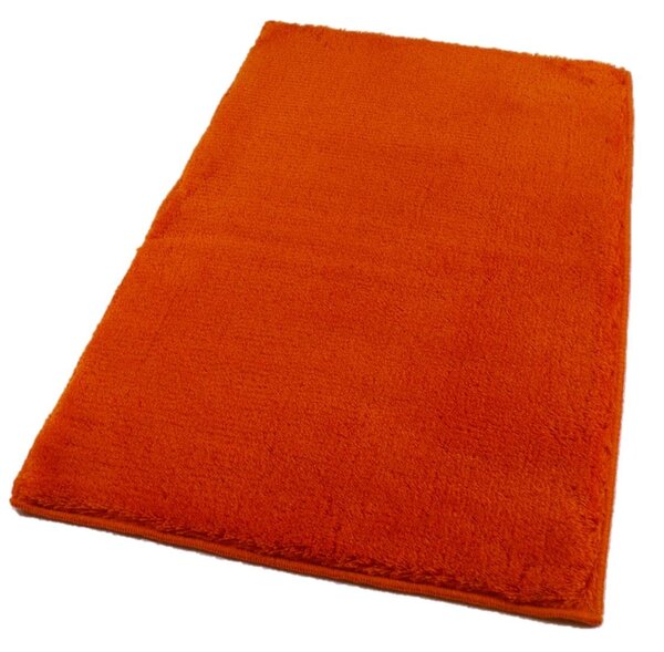 Fürdőszoba-szőnyeg UNI COLOR Narancssárga - Narancssárga / 70 x 120 cm