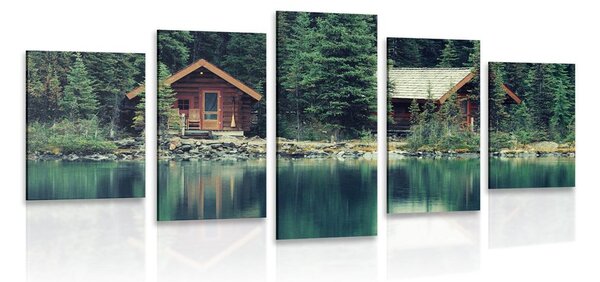5 részes kép Yoho park Kanadában