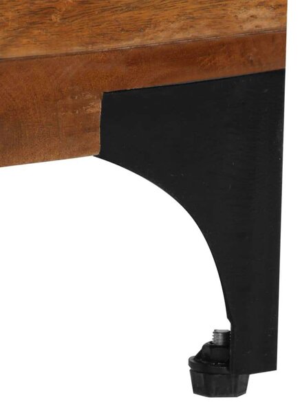 Rusztikus Fa TV-Szekrény - 118x35x45 cm