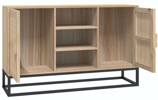 Fenyőfa Tálalószekrény - Modern Design - 105x30x65 cm