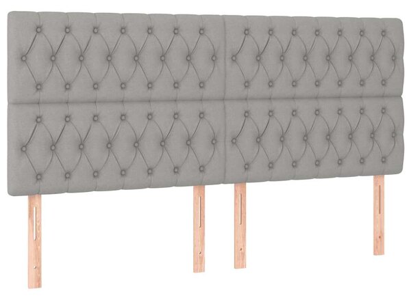 Modern Szövet Ágy - 200x200 cm