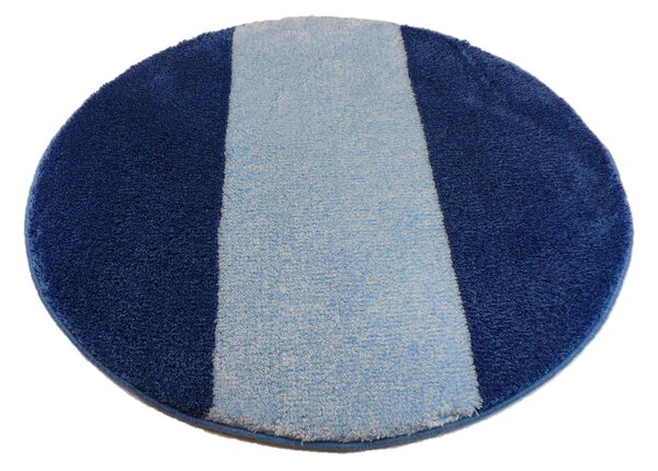 Fürdőszoba-szőnyeg ATHENA Kék - Kék / Kör Ø 90 cm