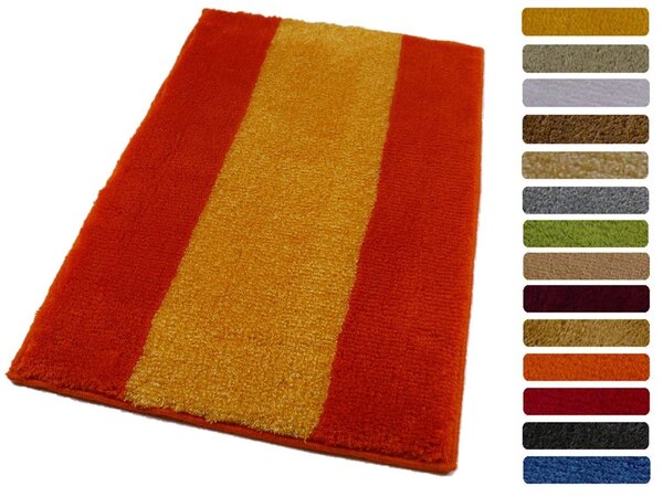 Fürdőszoba-szőnyeg ATHENA Narancssárga - Narancssárga / 50 x 80 cm