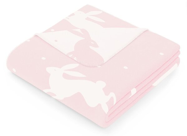 Rózsaszín gyerek takaró 200x150 cm Rabbit – AmeliaHome