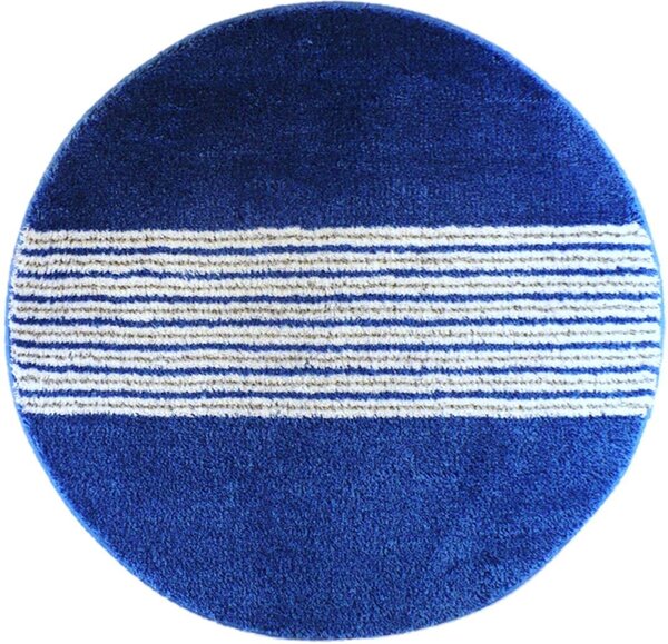 Fürdőszoba-szőnyeg IRSINA Kék - Kék / Kör Ø 90 cm