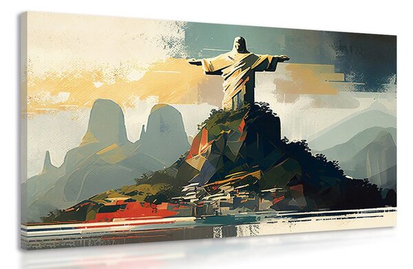 Kép Jézus szobra Rio de Janeiróban