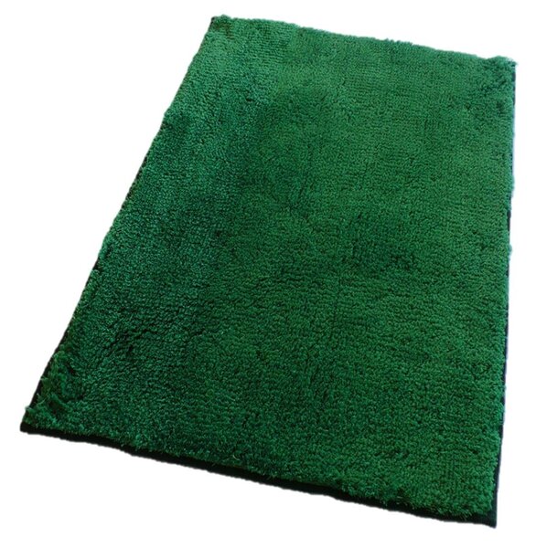 Fürdőszoba-szőnyeg COTTON Zöld - Zöld / 70 x 120 cm
