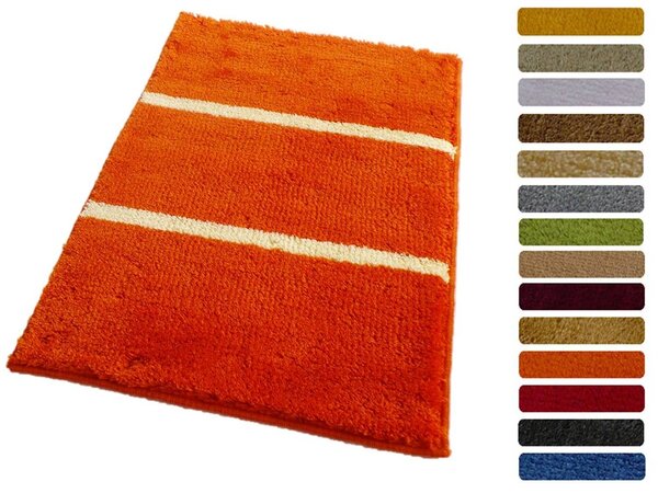 Fürdőszoba-szőnyeg IRSINA Narancssárga - Narancssárga / 50 x 80 cm