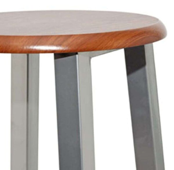 Vidaxl Bárszék - 4 db - Barna MDF Ülőlappal - 70 cm