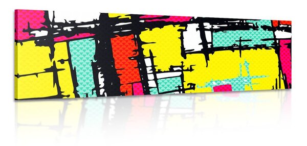Kép fiatalos pop-art