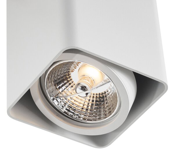 Design felületre szerelt spotlámpa fehér GU10 70mm forgatható és dönthető - Vox