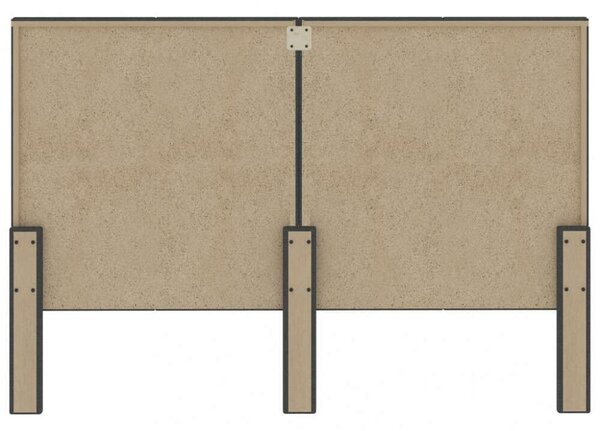 Sötétszürke szövet fejvég 140 x 200 cm