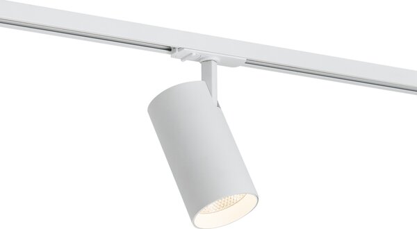 Modern fehér spotlámpa 1 fázisú sínrendszerhez LED-del - Iconic Mark