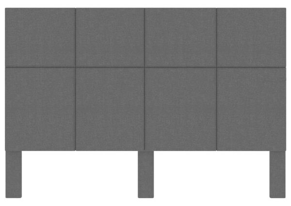 Sötétszürke szövet fejvég 140 x 200 cm
