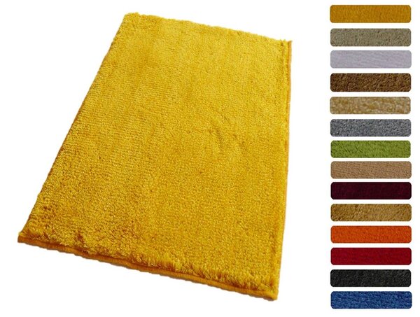 Fürdőszoba-szőnyeg COTTON Sárga - Sárga / 50 x 80 cm