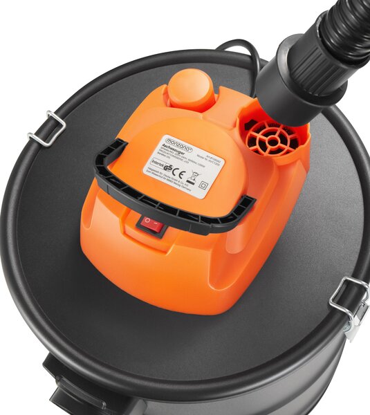 BENEDIKT hamuporszívó, 1200 W, 18 kPa, fekete/narancssárga Monzana