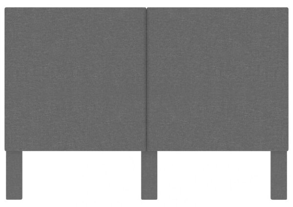 Sötétszürke szövet fejvég 160 x 200 cm