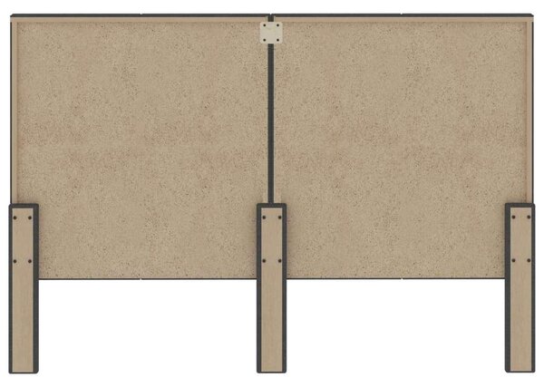 Sötétszürke szövet fejvég 140 x 200 cm